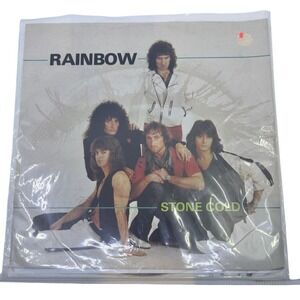 Rainbow "Stone Cold" 33 RPM‎ Vinyl 1982 Polydor Records
